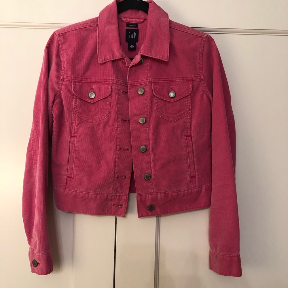 Hot pink Gap jacket